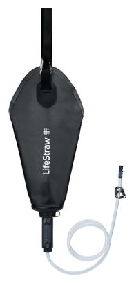 Sac à eau compact à gravité série LifeStraw Peak avec filtre à eau - 3 L-Gris