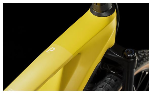 Cube Stereo Hybrid 140 HPC Pro 750 Suspensión total eléctrica MTB Shimano Deore 11S 750 Wh 29'' Vivid Sun Yellow 2024