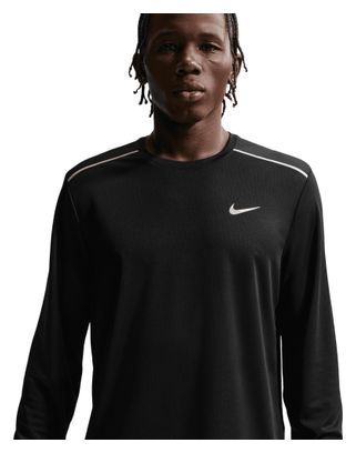 Nike Miler Black Men's Running T-Shirt