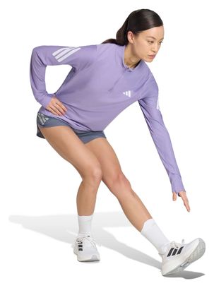 Haut 1/2 Zip adidas adi365 Iconic Violet Femme