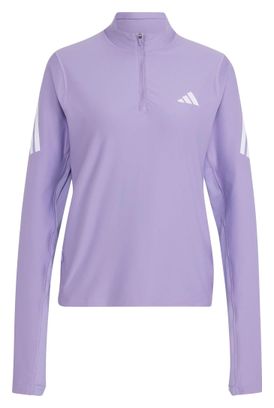 Haut 1/2 Zip adidas adi365 Iconic Violet Femme
