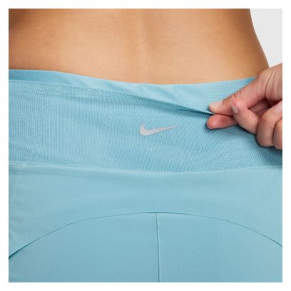 Pantalones cortos <strong>2</strong> en 1 Nike Dri-FIT Swift 3in Azul, Mujer