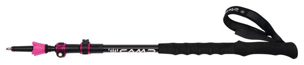 Bastones de senderismo CAMP Backcountry GT W rosa/negro para mujer
