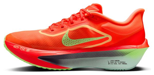 Nike Zoom Fly 6 Hardloopschoenen Rood/Groen Heren