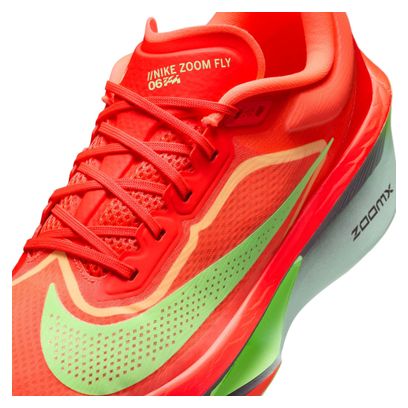 Nike Zoom Fly 6 Hardloopschoenen Rood/Groen Heren