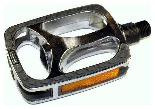 Pédales ville trekking anidérapante en aluminium