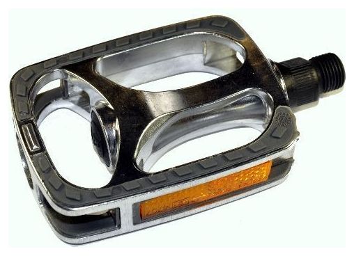 Pédales ville trekking anidérapante en aluminium
