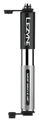 Pompe à Main Lezyne Grip Drive HP S (Max 120 psi / 8.3 bar) Noir / Argent