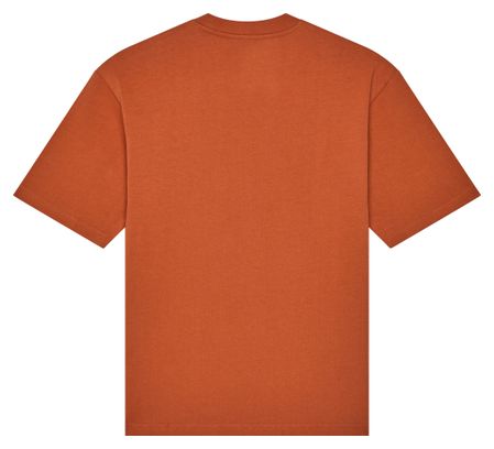 Maglietta oversize arancione Fox Wordmark Uomo