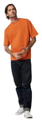 Maglietta oversize arancione Fox Wordmark Uomo