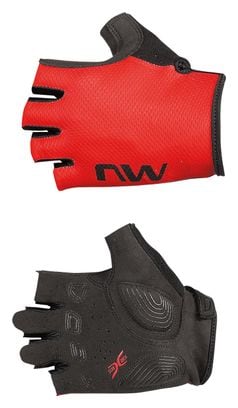 Gants Courts Northwave Active Rouge Homme