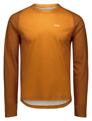 Langarm Trikot Poc Motion Air Braun