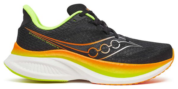 Saucony Endorphin Speed 5 Hardloopschoenen Zwart/Oranje/Geel voor Heren