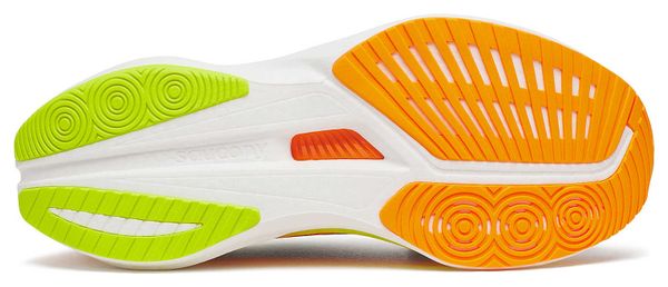 Saucony Endorphin Speed 5 Hardloopschoenen Zwart/Oranje/Geel voor Heren