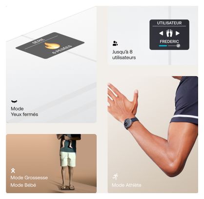 Balance connectée Withings Body Comp - Blanche