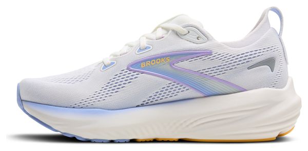 Chaussures Running Brooks Glycerin 22 Blanc/Bleu Femme