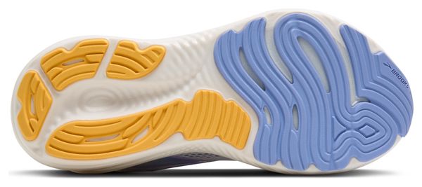 Chaussures Running Brooks Glycerin 22 Blanc/Bleu Femme