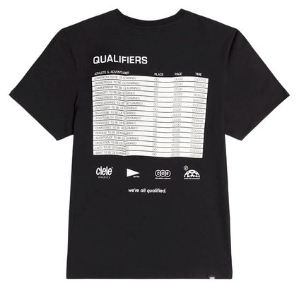 Ciele ORTShirt WWM Whitaker Maillot de manga corta Negro Unisex