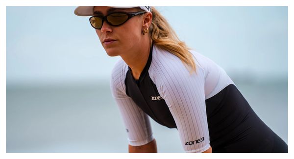 Muta triatlon Zone3 Lava Long Distance Nero/Bianco Donna