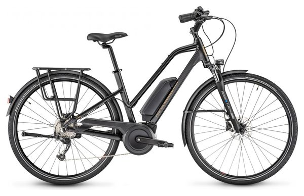 Vélo Électrique Moustache Samedi 28.1 Open Shimano Altus 9V Noir mat