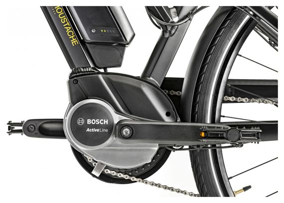 Moustache Elektrofahrrad Samedi 28.1 Open Shimano Altus 9V Mattschwarz