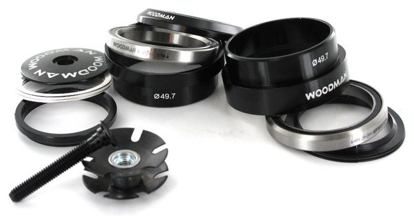 WOODMAN Headset 1''1/8 AXIS O SOLUTION SPG External 49.7mm Black