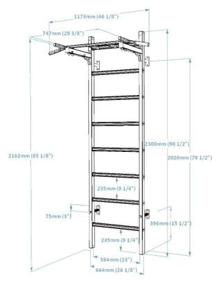 Espalier de gymnastique BenchK 221B