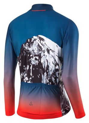 Maillot de cyclisme Loeffler manches longues M Bike L / s Jersey Scarp-Bleu