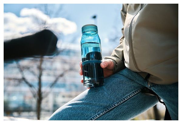 Fidlock Twist 700 ml Life bidon + Bike Base bevestiging Blauw