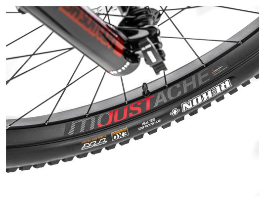 VTT Électrique Tout-Suspendu Moustache Bikes Samedi 27 Wide 3 Smart System Shimano Deore 11V 625 Wh 27.5'' Bleu Pétrole 2023