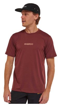 Technisches Kurzarm-T-Shirt Dharco Graze Bordeaux