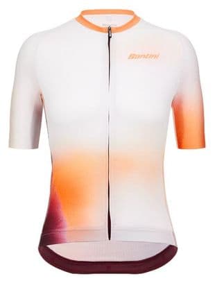 Santini Ombra Eco Micro Orange Unisex Short Sleeve Jersey