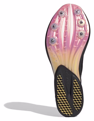 Chaussures d'Athlétisme adidas Adizero Avanti Noir/Rose/Orange Unisexe