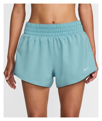 Short Nike One 3in Bleu Femme