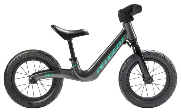 Peugeot J12 12 &#39;&#39; Balance Bike 2022 Silver Gray 2 - 4 Years