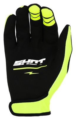 Gants Shot Bmx Rogue Hawk Adulte Jaune T.XL