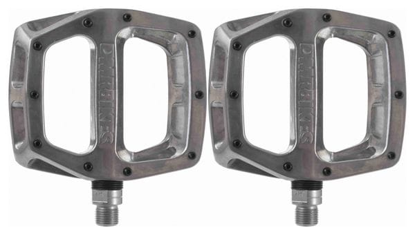 DMR Coppia di Pedali Flat V12 Argento