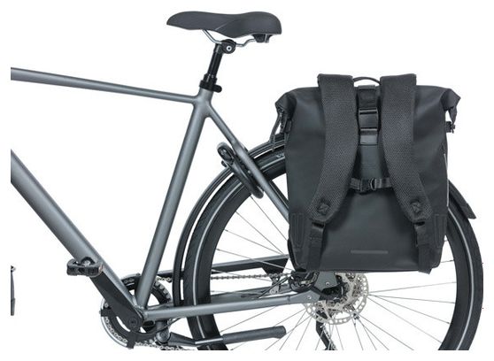 Sacoche de Porte-Bagage Basil SoHo Nordlicht 17L Noir