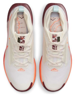 Nike Pegasus Trail 5 GTX Trailschoenen Beige/Rood Dames