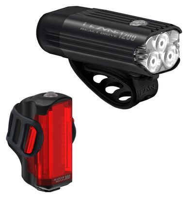 Lezyne Radar React System Front/Rear Light Set