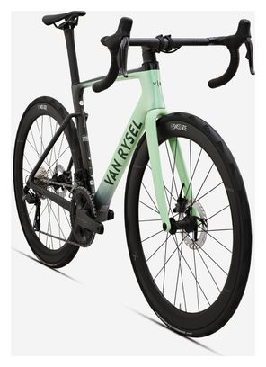 Road Bike Van Rysel RCR Pro Shimano Ultegra Di2 12V 700mm Green/Black