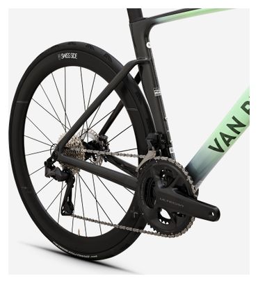 Road Bike Van Rysel RCR Pro Shimano Ultegra Di2 12V 700mm Green/Black