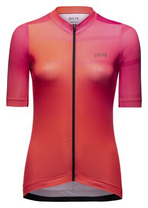 Gore Wear Women's Short Sleeve Jersey Ardent Orange Pink