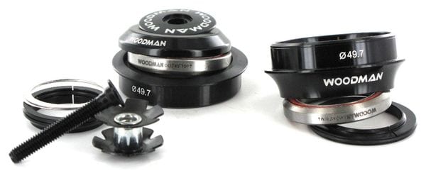 WOODMAN Headset 1.5'' AXIS N SOLUTION SPG Semi Integrated / External 49.7mm Black
