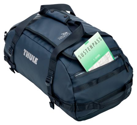 Borsa da viaggio Thule Chasm Recycled Duffel 40L Blu scuro