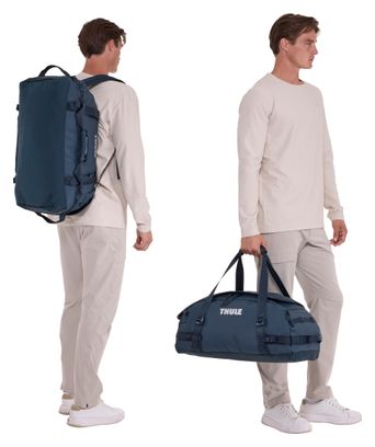 Borsa da viaggio Thule Chasm Recycled Duffel 40L Blu scuro