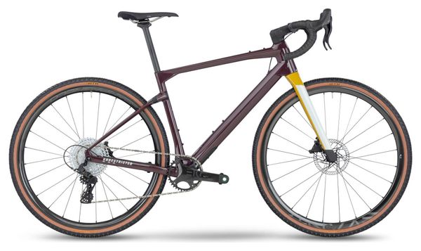 Gravel Bike BMC URS 01 Three Campagnolo Ekar 13V 700 mm Violet Prune 2023