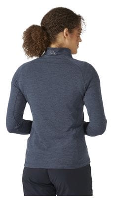 Women's Half Zip Fleece Rab Nexus Blue
