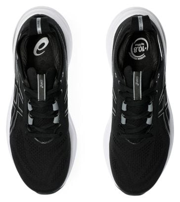 Chaussures de Running Asics Gel Nimbus 26 Large 2E Noir Blanc