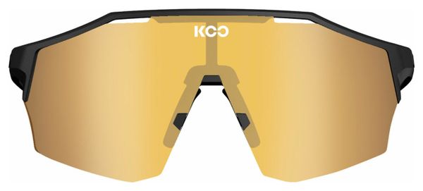 KOO Alibi Bril Mat Zwart/Goud
